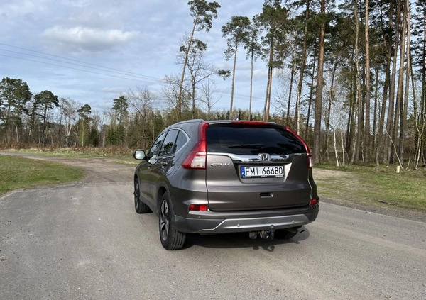 Honda CR-V cena 66499 przebieg: 292900, rok produkcji 2016 z Międzyrzecz małe 529